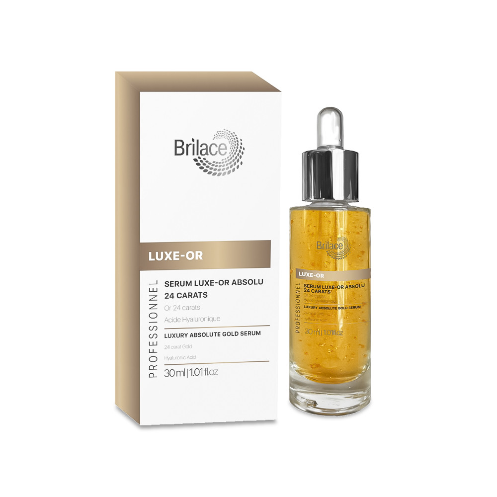Brilace Luxury Absolute Gold Serum Cироватка з 24 каратами золота 30ml, фото 1