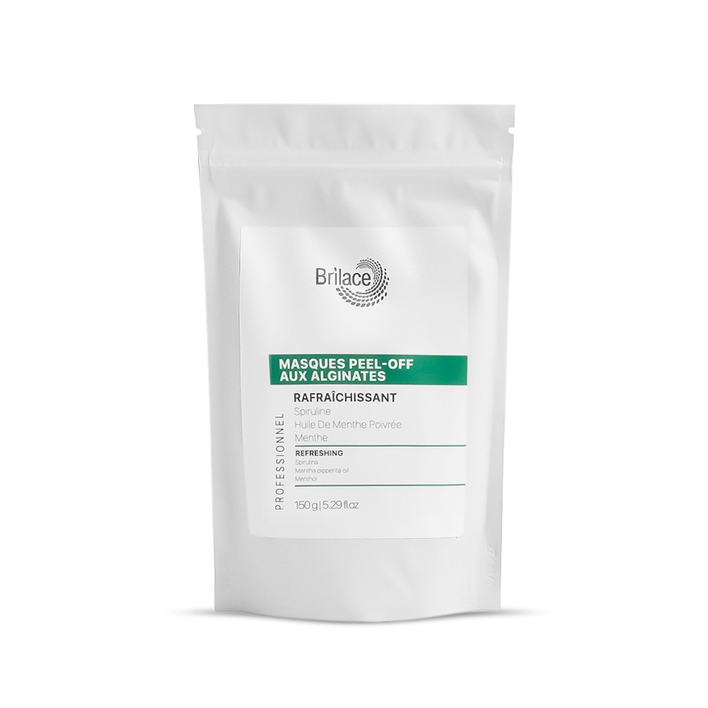Brilace Refreshing algin peel of mask Освіжаюча альгінатна маска 150g, фото 1