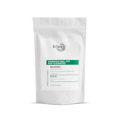 Brilace Relaxing algin peel-off mask Міорелаксуюча альгінатна маска 150g