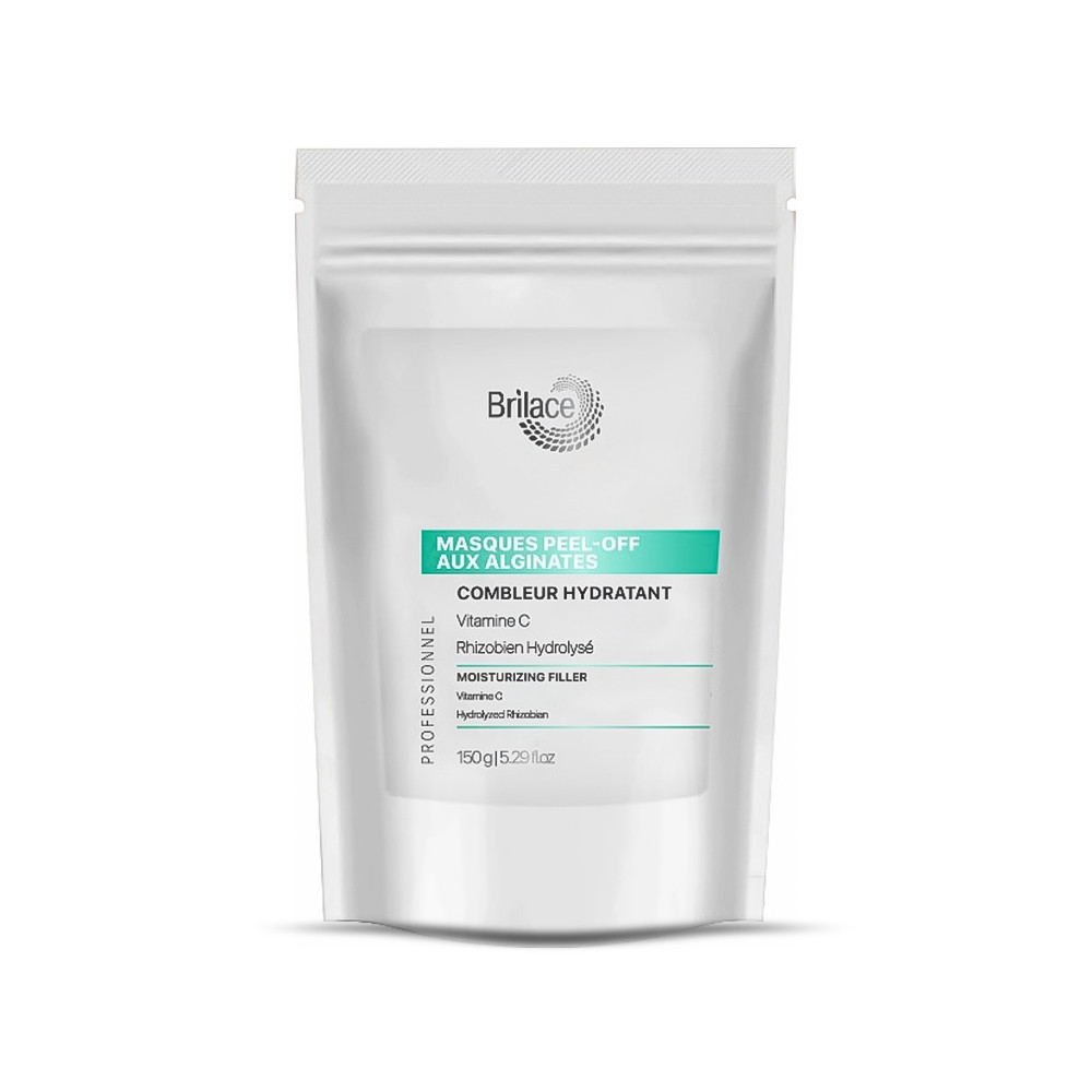 Brilace Сombleur Нydratant Peel-off Masque Альгінатна маска з ефектом філлеру 150g, фото 1