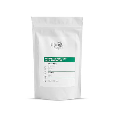 Brilace Anti age algin peel of mask Антивікова альгінатна маска 150g