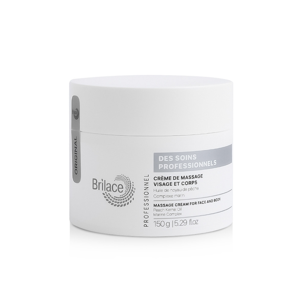 Brilace Massage cream for face and body Масажний крем 150ml, фото 1