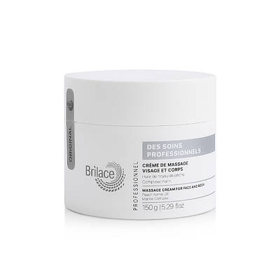 Brilace Massage cream for face and body Масажний крем 150ml