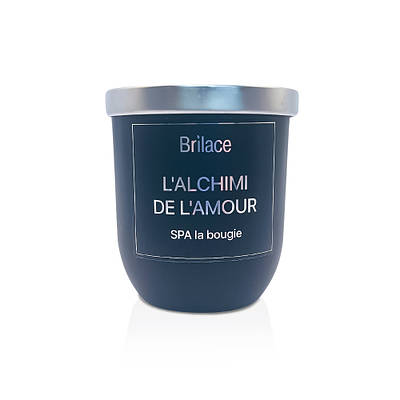 Brilace SPA la bougie L'Alchimi de l'amour | СПА для масажу "Алхімія кохання" 145g (металева кришка)