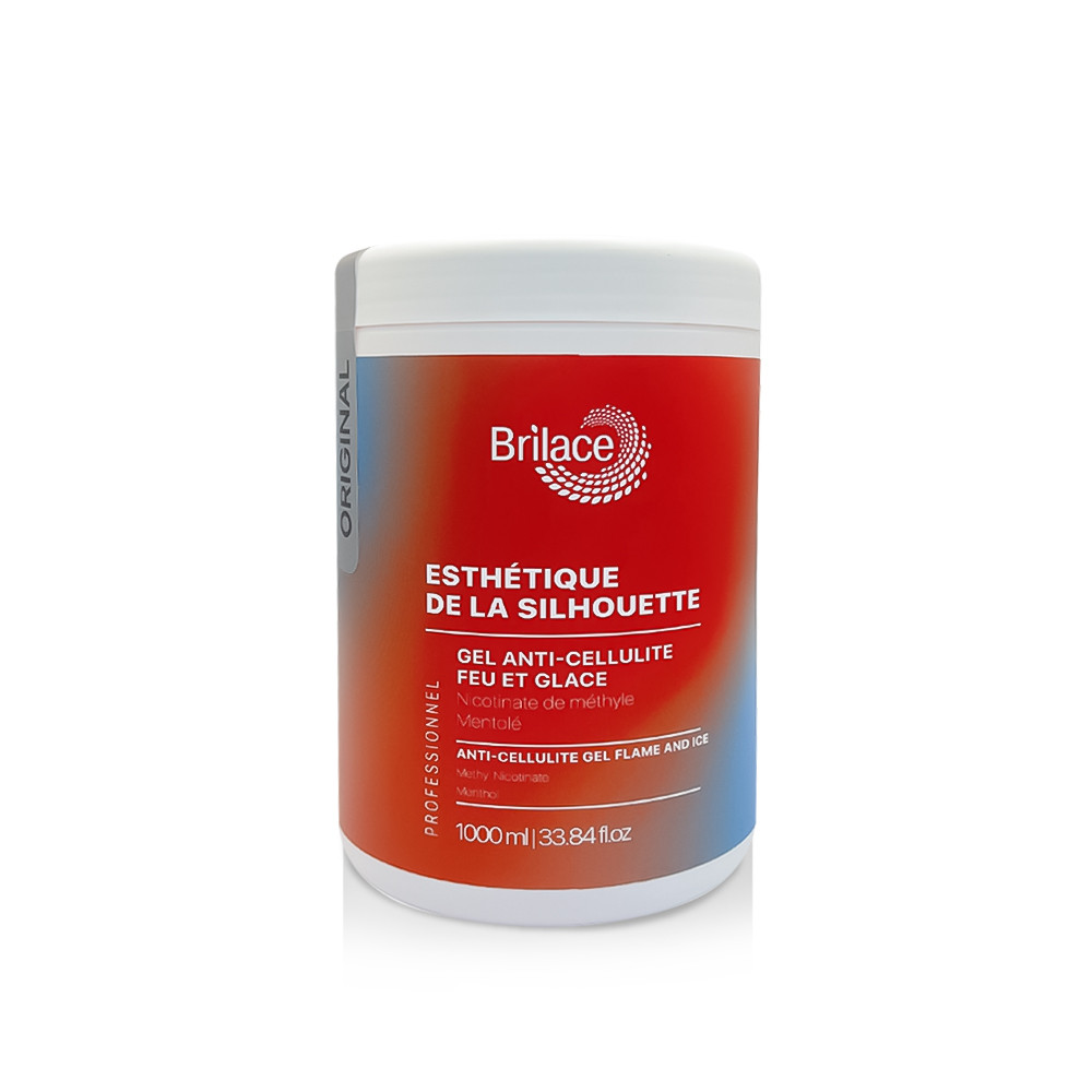 Brilace Gel anti-cellulite Feu еt Glace | Антицелюлітний гель Полум'я та Лід 1000ml, фото 1