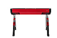 Робочий телескопічний козел 63-82 см 700 кг Kraft&Dele  Складна будівельна підставка козли KD11874, фото 3