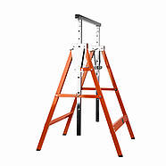 Складана стійка (козел) для майстерні 800-1300 мм 150 кг Kraft&Dele KD347, фото 2