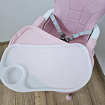 Стільчик, крісло для годування AVKO 001Pink, фото 3