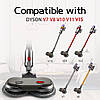 Насадка для електричної швабри для Dyson V7/V8/V10/V11/V15 для вологого та сухого прибирання, резервуар для води. Вітрина, фото 4