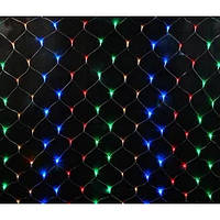 Гірлянда Сітка 120 LED 1,5x1,5 Мікс