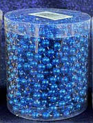 Буси декоративні Сині 1м 8 мм  — новорічний декор