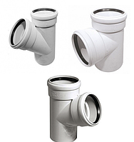 Трійники для безшумної каналізації