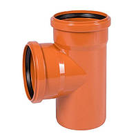 Трійник для зовнішньої каналізації