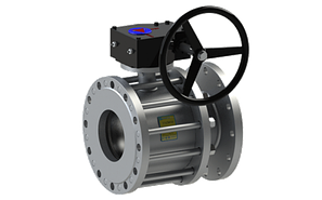 Кран 11с341п Ду100-400 (з редуктором) вода, газ, нафтопродукти