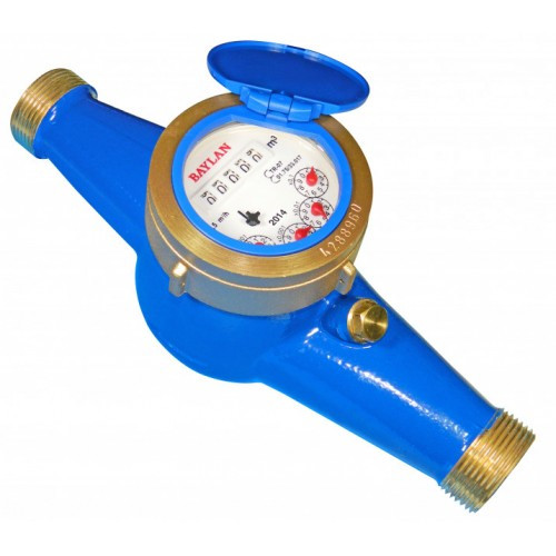 Лічильник холодної води багатоструменевий Baylan Мокроход TY-26 /R160 DN32, фото 1