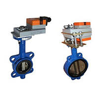 Затвори дискові з електроприводом