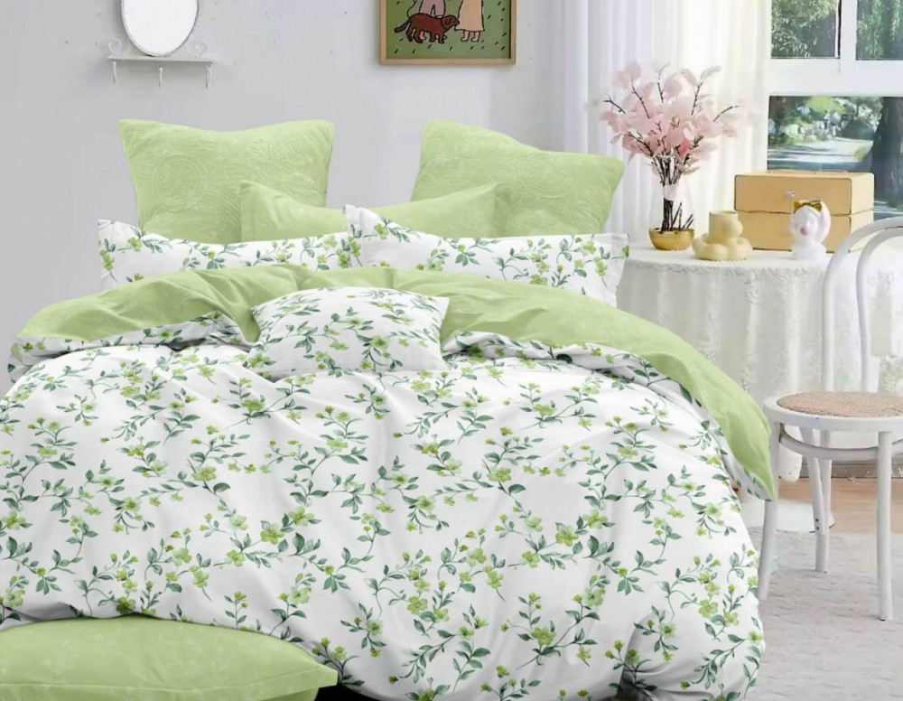 Комплект Діана ранфорс Комфорт текстиль Євро, фото 1