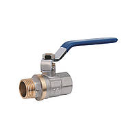 Кран кульовий різьбовий SD Plus 1" 1/2 ВН для води (важіль)