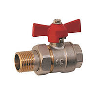 Кран кульовий Американка SD Plus прямий 1/2" ВН