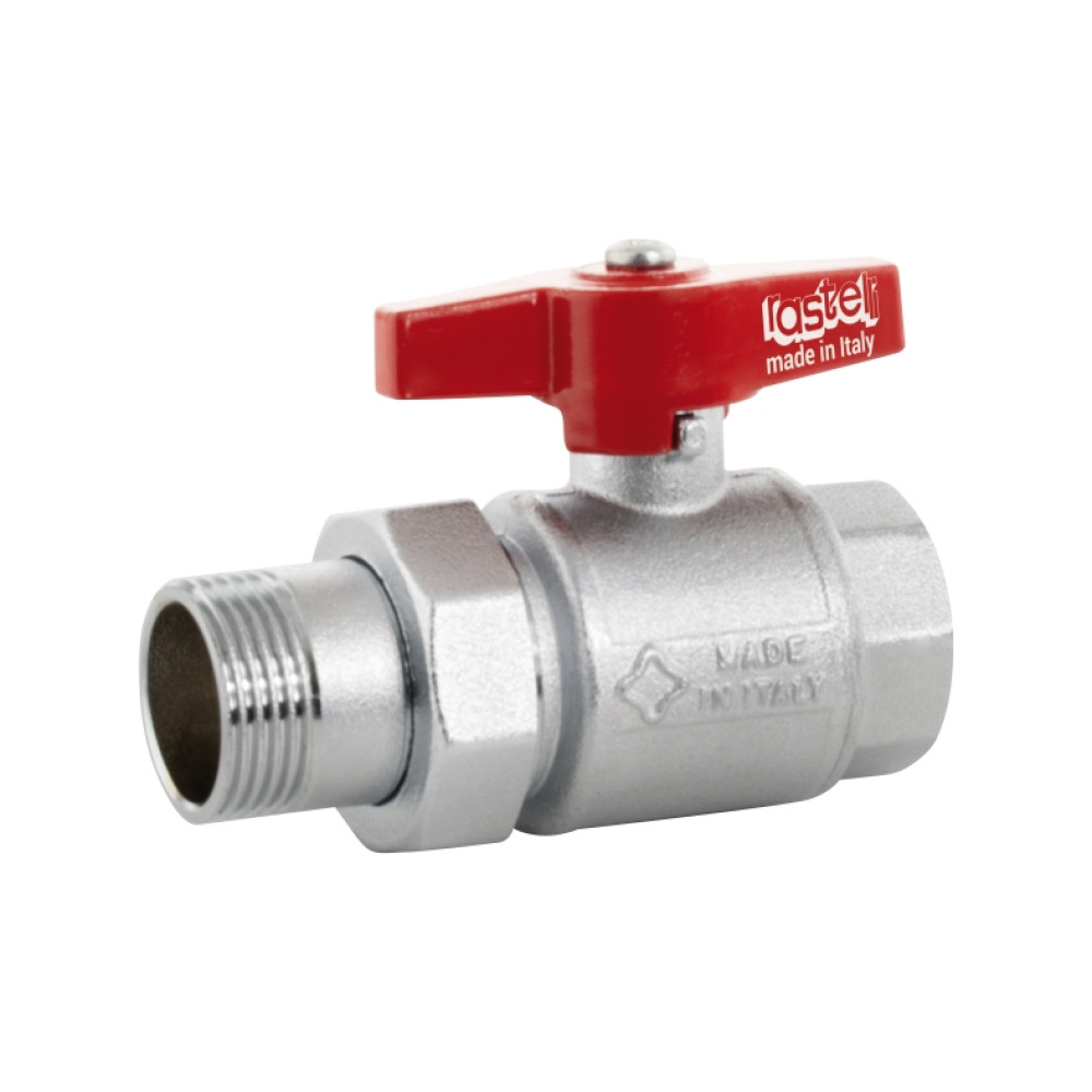 Кран кульовий Американка Rastelli UNION PLUS 3/4" ВН, фото 1