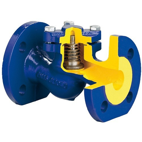 Клапан зворотний підйомний фланцевий Zetkama тип 287 Ду 100 Ру 40, фото 1