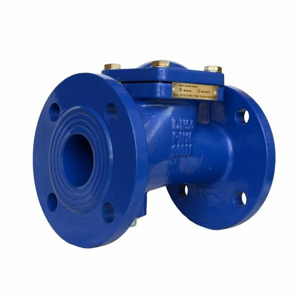 Клапан зворотний фланцевий чавунний Walver Ду 200 Ру 16 (Т = 80 °С), фото 1