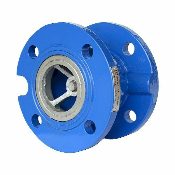 Зворотний клапан фланцевий пружинний Walver Ду 100 Ру 16 (Т= -10..+120 °С), фото 1