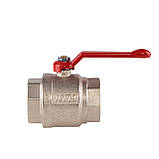 Кран кульовий різьбовий для води Icma 2" прямий, фото 3