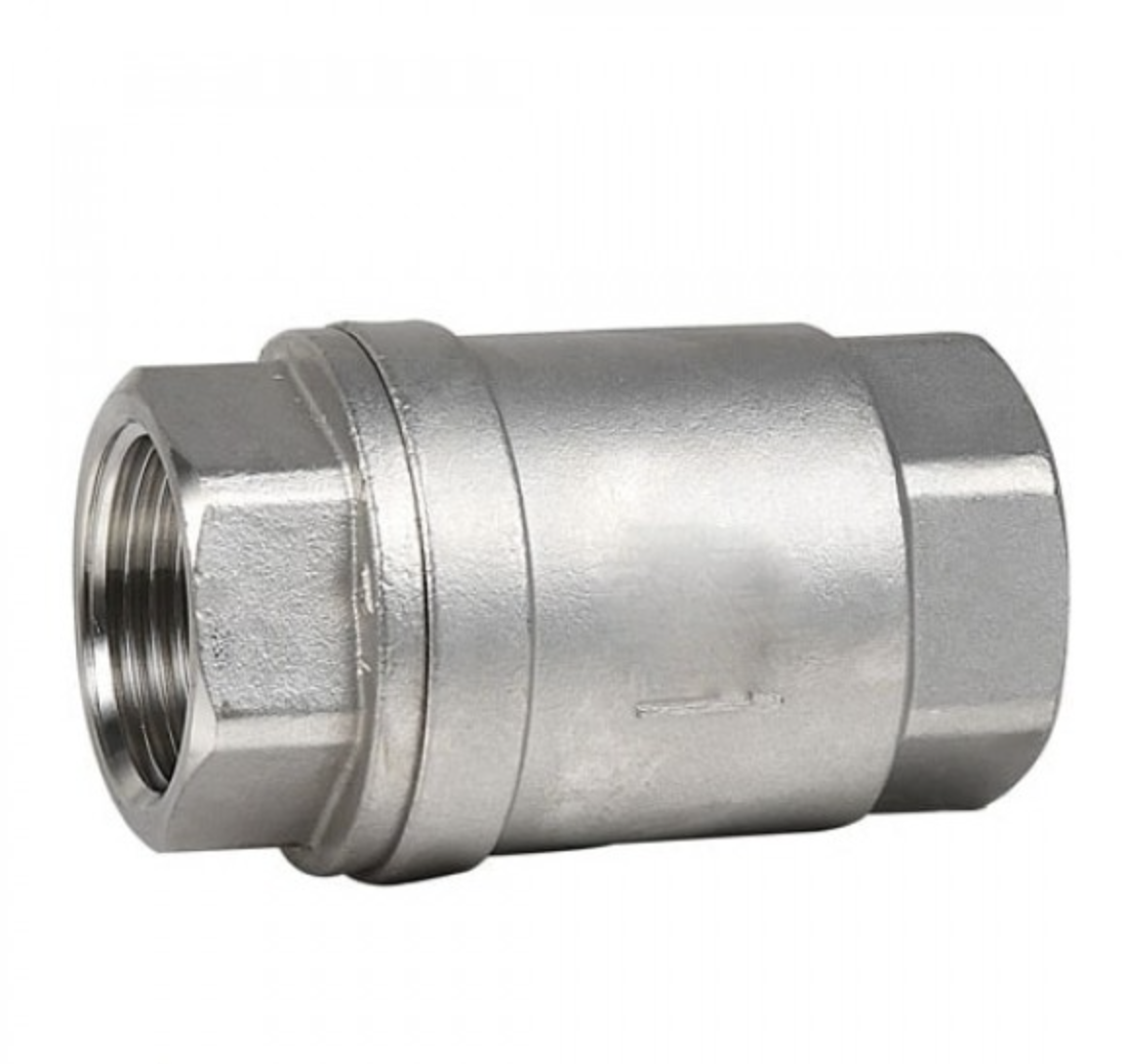 Зворотний клапан муфтовий нержавіючий Ду 25 Ру 16, фото 1