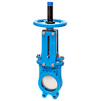 Засувка чавунна шиберна (ножова) РУ 10 ДУ 80