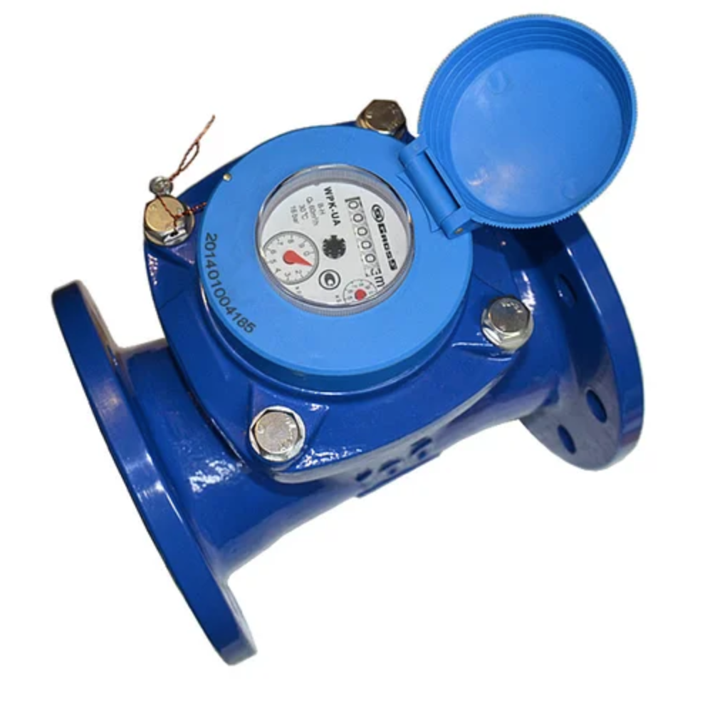 Лічильник води одноструменевий для холодної води WPK-UA 65 R100, фото 1