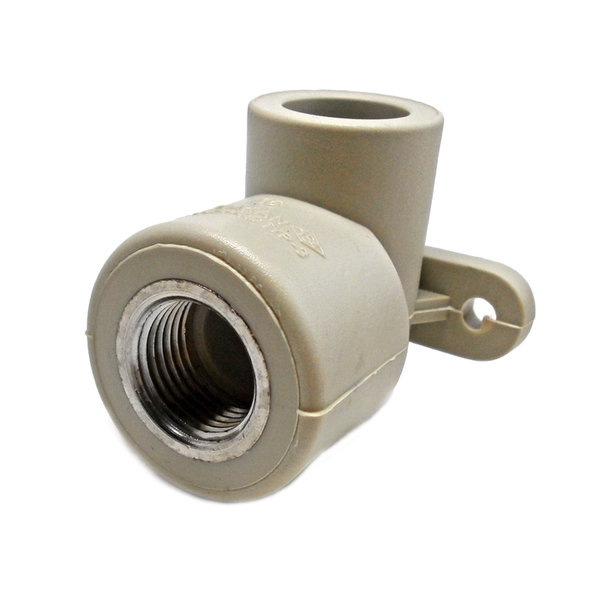 Коліно ППР Ду 20х1/2" внутрішня різьба з кріпленням Georg Fischer, фото 1