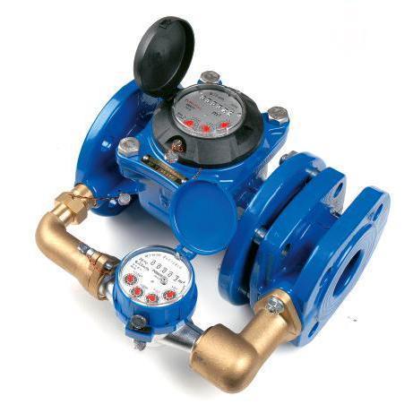 Лічильник води комбінований WPVD-UA 100 R1250-R80, фото 1