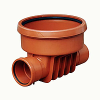 Колодязь прохідний ПВХ 400 / 400 для гофрованих труб