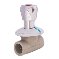 Вентиль ППР Ду 20 під штукатурку подовжений Georg Fischer