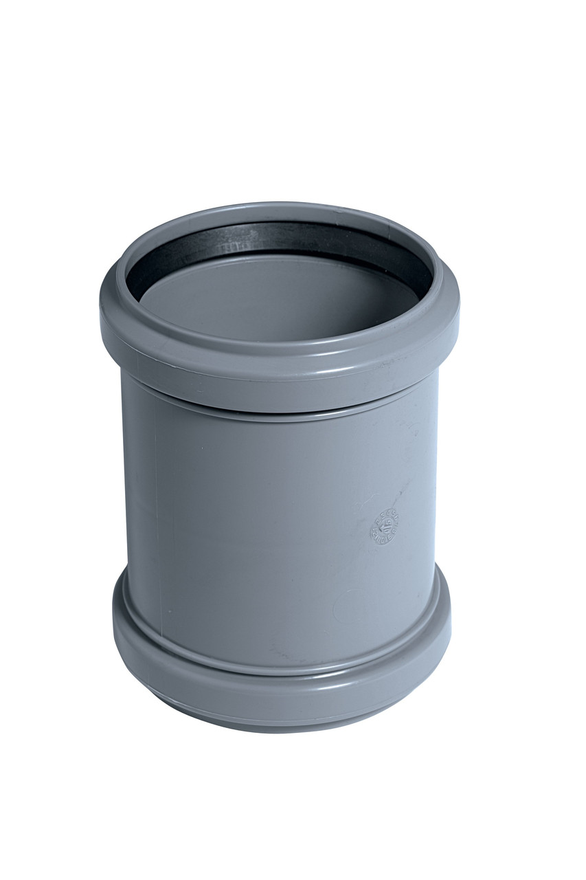 Муфта ПВХ прохідна 315 мм для зовнішньої каналізації, фото 1