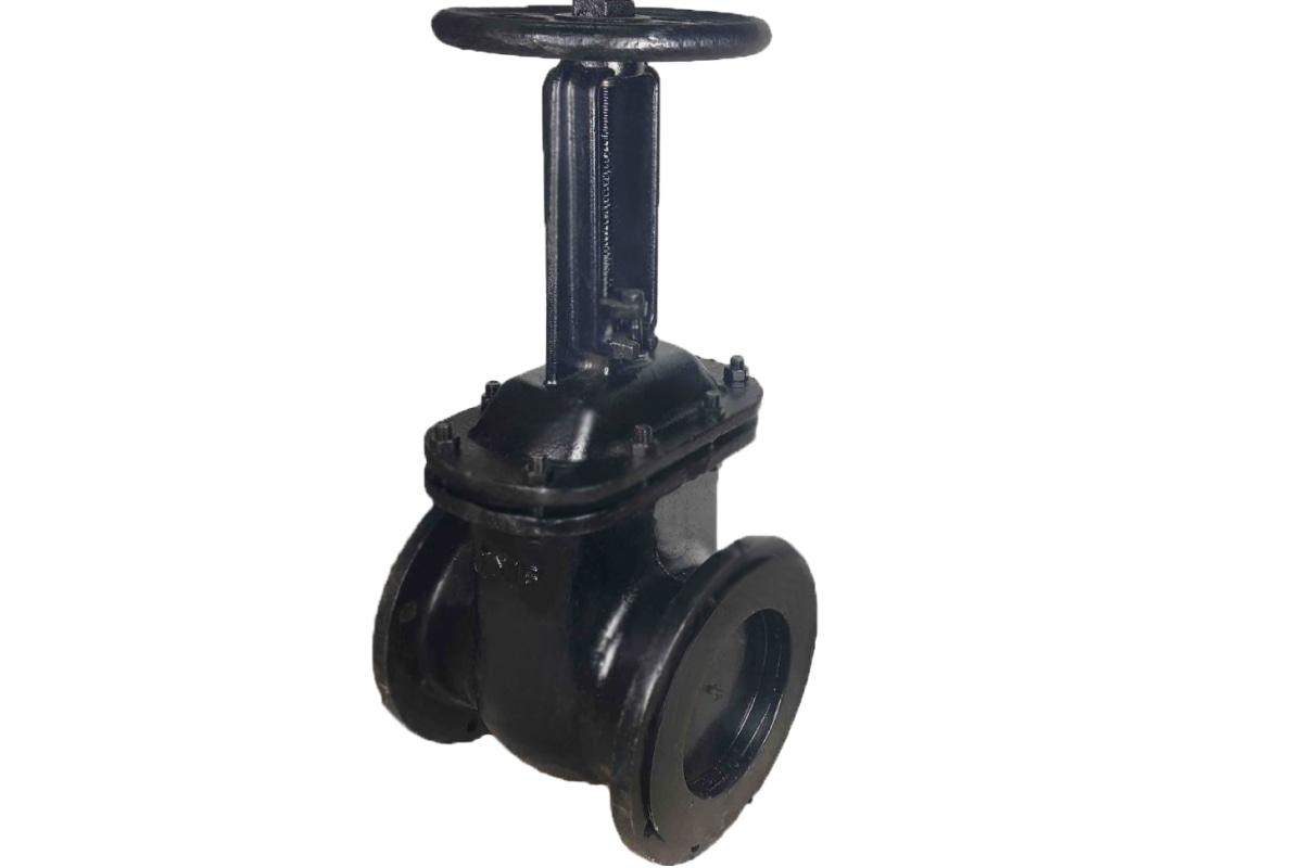 Засувка чавунна клинова фланцева 30ч6бр Ду 125 Ру 10, фото 1