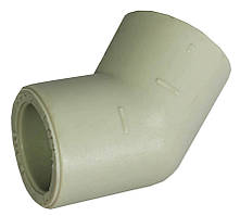 Колено ППР Ду110х45°