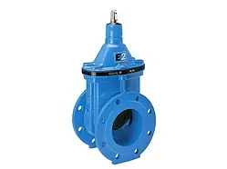 Засувка клинова фланцева коротка Hawle Ду 100 Ру 16