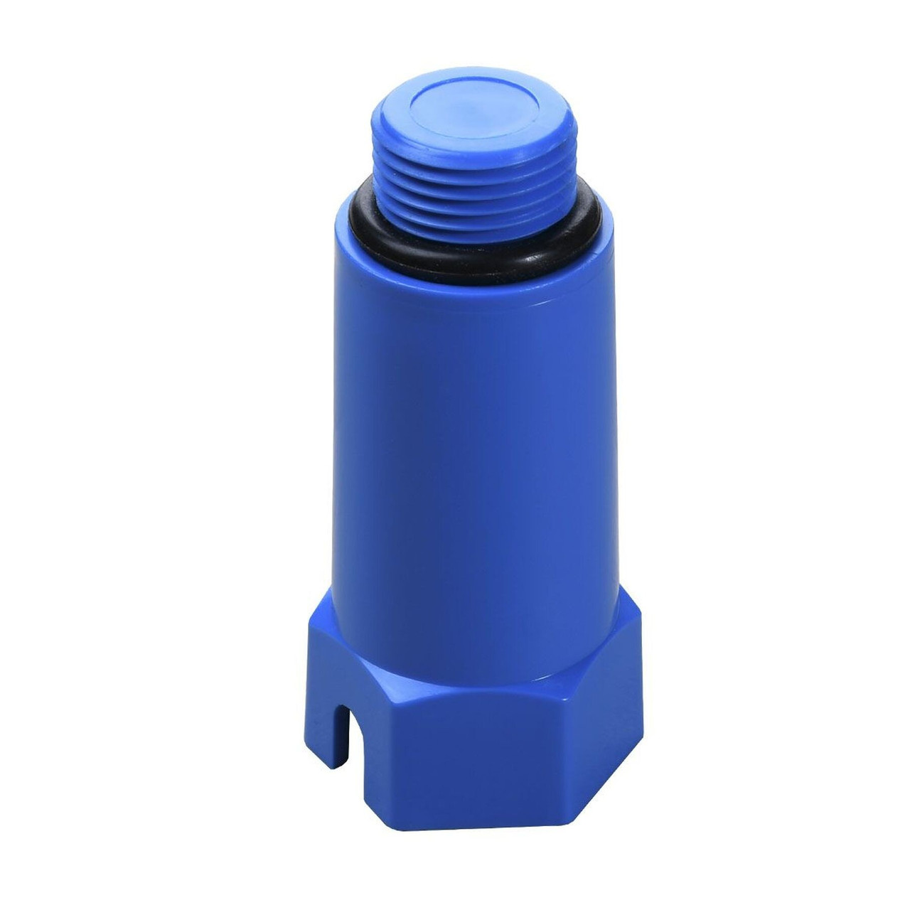 Заглушка ППР Ду 20х1/2" довга синя, фото 1