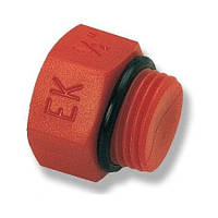 Заглушка ППР Ду 20 (1/2") зовніш різьба Ekoplastik