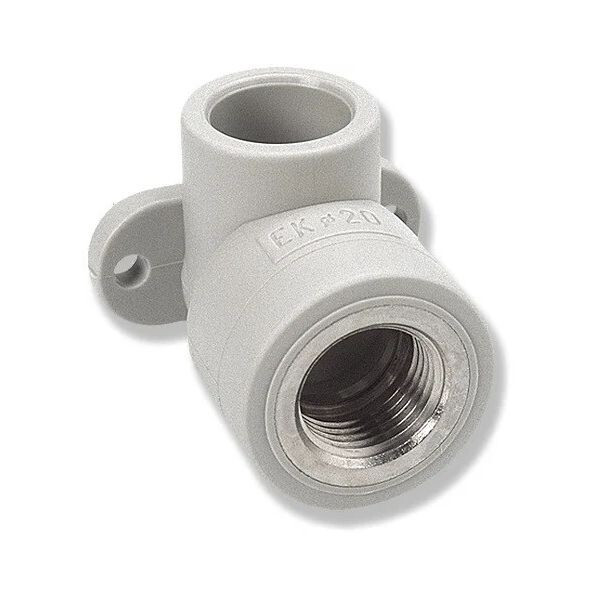 Коліно ППР Ду 20х1/2" внутрішня різьба настінне Ekoplastik, фото 1