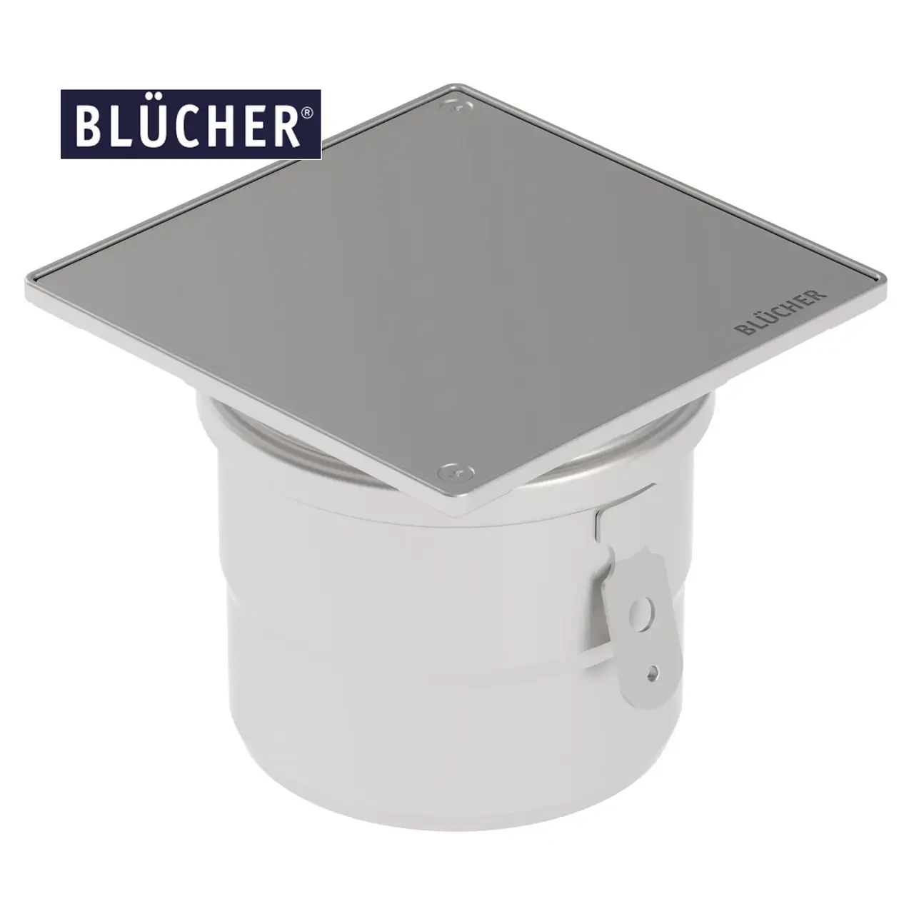 Прочищення / ревізія blucher для каналізації, нержавіюча сталь aisi 304, dn110 арт. 144.155.110, фото 1