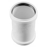 Муфта насувна Rehau Raupiano Plus DN 40, L 89 мм для безшумної каналізації