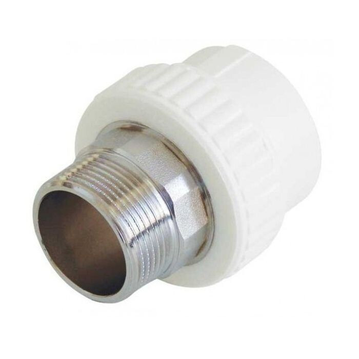 Перехід ППР Ду 75х2 1/2" зовнішня різьба під ключ Ekoplastik, фото 1