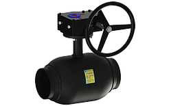 Кран кульовий сталевий 11с337п Ду150/150