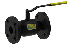 Кран кульовий сталевий 11с38п Ду65/65