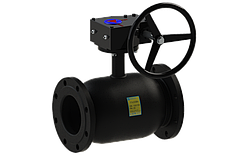 Кран кульовий сталевий 11с338п Ду250/250