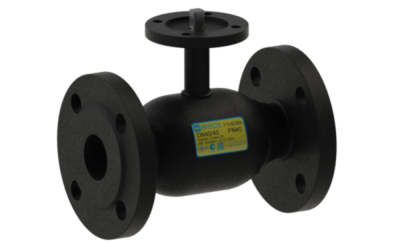 Кран кульовий сталевий 11с938п Ду200/200, фото 1