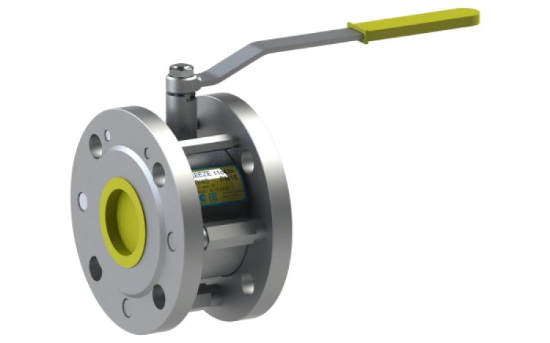 Кран кульовий сталевий 11с42п Ду 80/80, фото 1